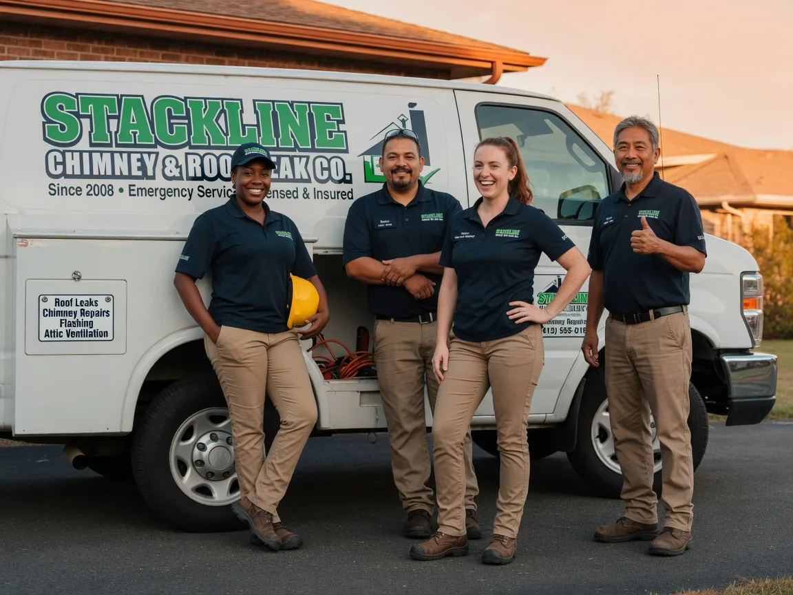 Chimney flashing repair company in Collins, MO